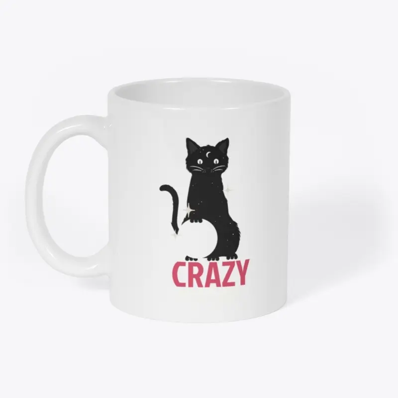 Crazy Cat lady Black Cat